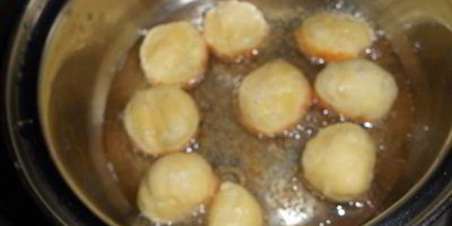 Рецепт лимонных мини-пончиков