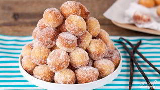 Рецепт Пончиков из сгущенки