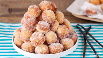 Рецепт Пончиков из сгущенки