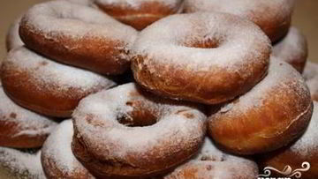 Рецепт Пончиков кольца