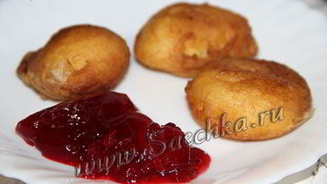 Рецепт Пончиков на сметане