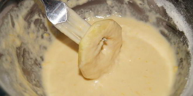 Рецепт пончиков с яблоками и коньяком