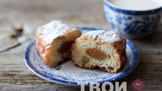 Рецепт Пончиков со сгущенкой