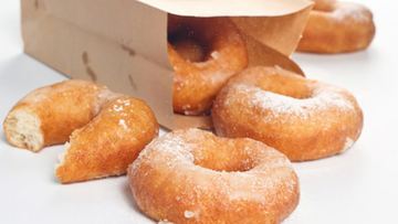 Рецепт Пончиков в сахарной пудре