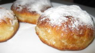 Рецепт Пончиков воздушных на молоке Бенье