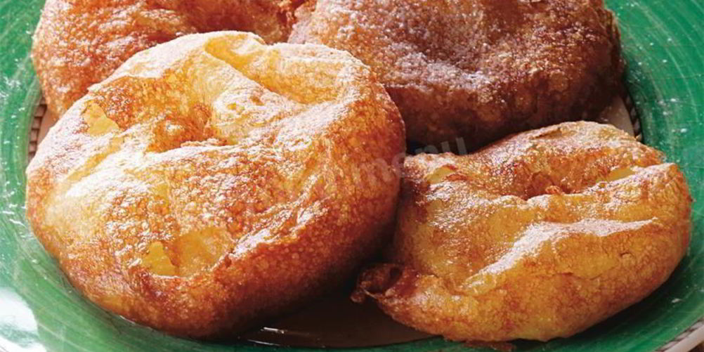 Как приготовить пончики яблочные кольца