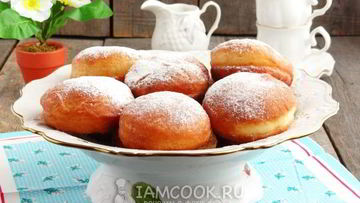 Рецепт Постных пончиков