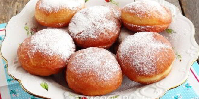 Рецепт постных пончиков