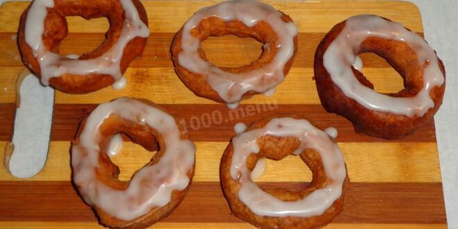 Рецепт шоколадных пончиков