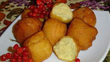 Рецепт Тыквенно-творожных пончики