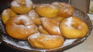 Рецепт Тыквенных пончиков