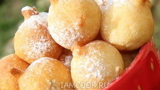 Рецепт Воздушных пончиков на кефире