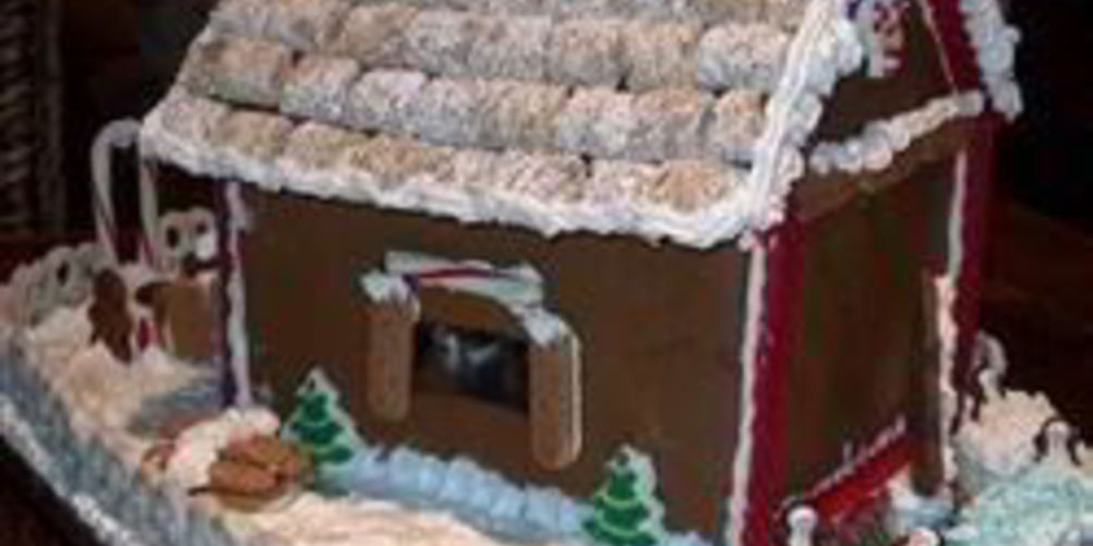 Как приготовить домик из пряничного теста