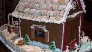 Рецепт Домика из пряничного теста