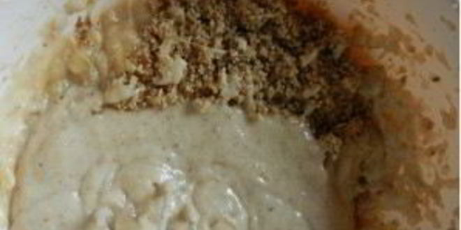 Рецепт коврижки банановой постной