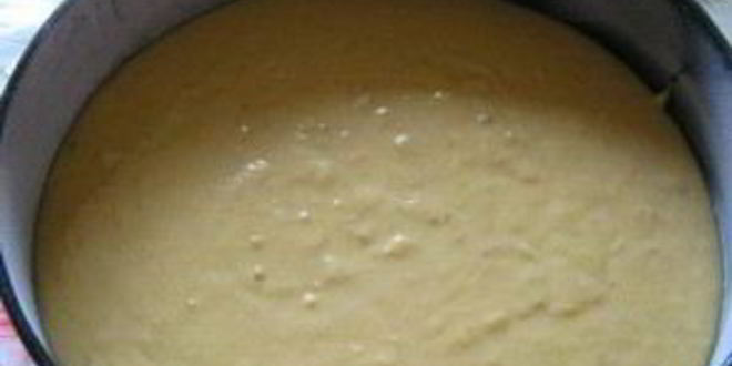 Рецепт коврижки банановой постной