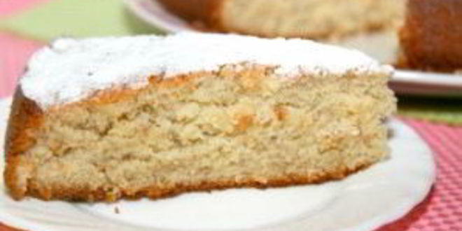 Рецепт коврижки банановой постной