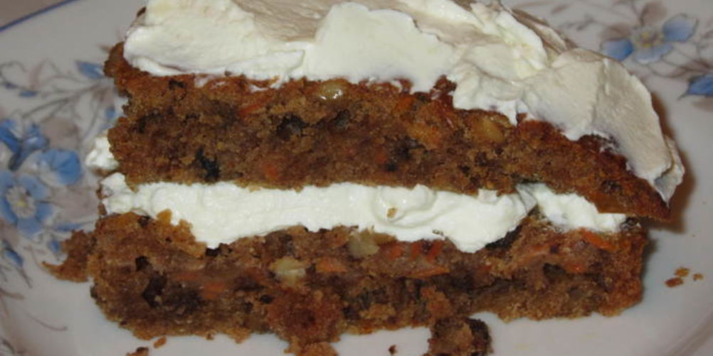 Как приготовить морковную коврижку с кремом из сливочного сыра