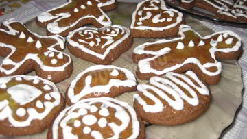 Рецепт Новогодних имбирных пряников с глазурью