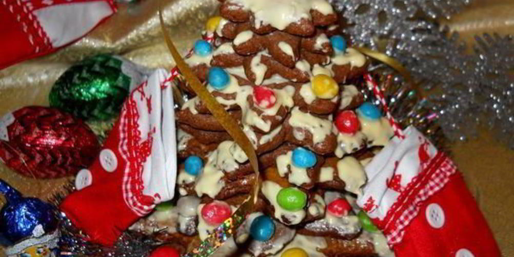 Как приготовить пряничную елочку яркие огни