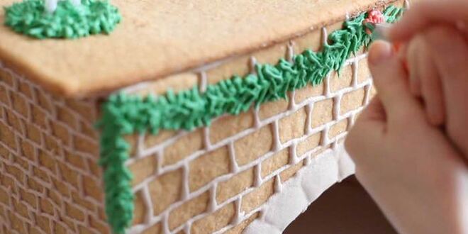 Рецепт пряничного камина