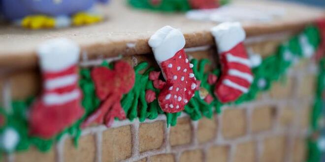 Рецепт пряничного камина