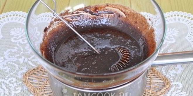 Рецепт пряника шоколадного с вареньем