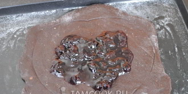 Рецепт пряника шоколадного с вареньем