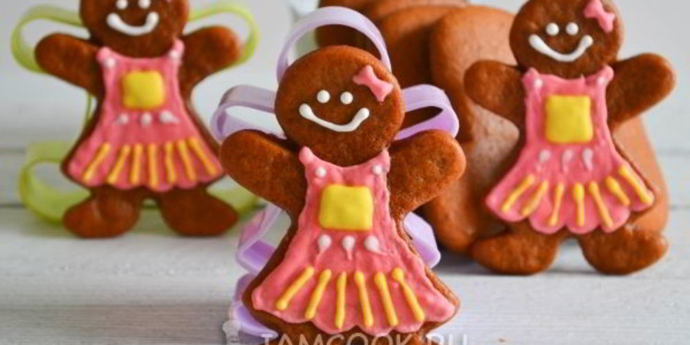 Как приготовить пряники рождественские имбирные