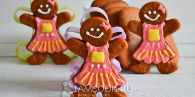 Рецепт пряников рождественских имбирных