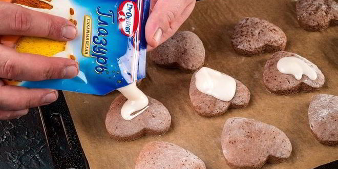 Рецепт шоколадных пряников с глазурью