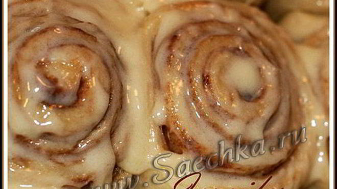 Рецепт Рулетиков с корицей Синнабон