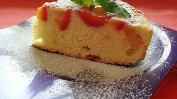 Рецепт Классической шарлотки с яблоками и нектаринами