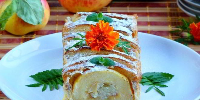 Рецепт нежнейшей шарлотки