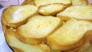 Рецепт Шарлотки из батона с яблоками