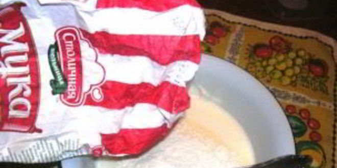 Рецепт шарлотки с капустой на кефире