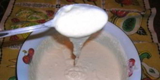 Рецепт шарлотки с капустой на кефире