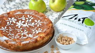 Рецепт Шарлотки с отрубями