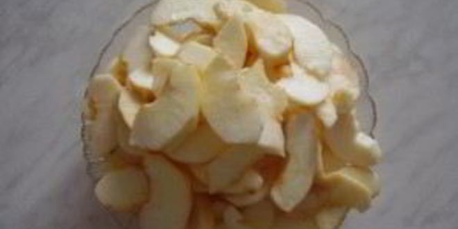 Рецепт шарлотки с разрыхлителем