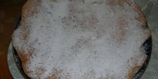 Рецепт шарлотки с виноградом