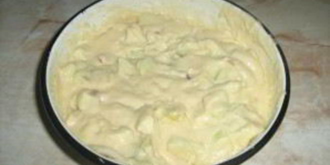 Рецепт шарлотки с яблоками без миксера