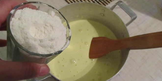 Рецепт шарлотки с яблоками и грушами