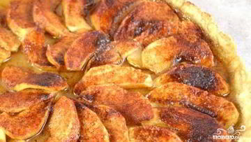 Рецепт Шарлотки с яблоками открытая