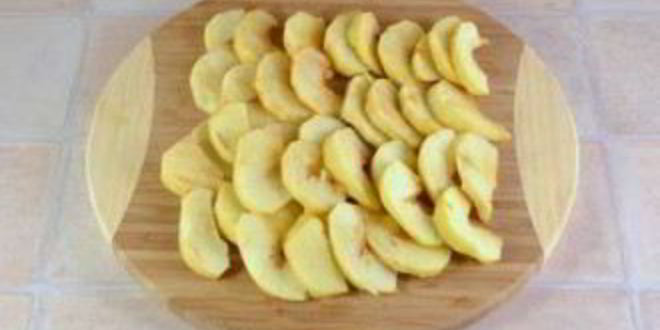 Рецепт шарлотки с яблоками открытая