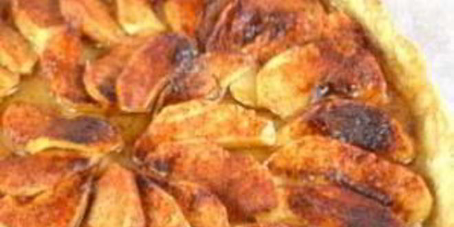 Рецепт шарлотки с яблоками открытая