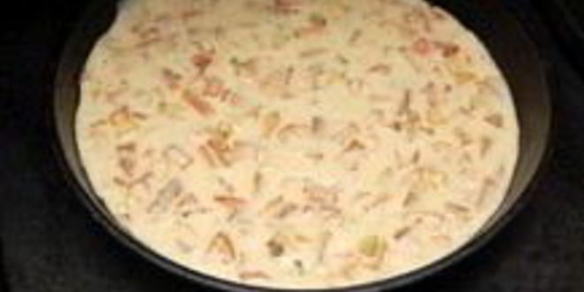 Рецепт шарлотки с замороженными яблоками