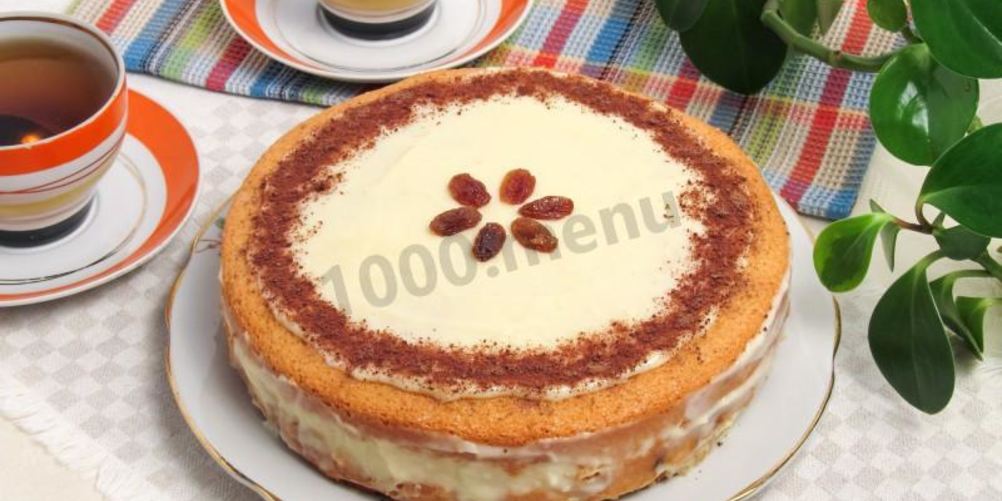 Как приготовить шарлотку с заварным кремом