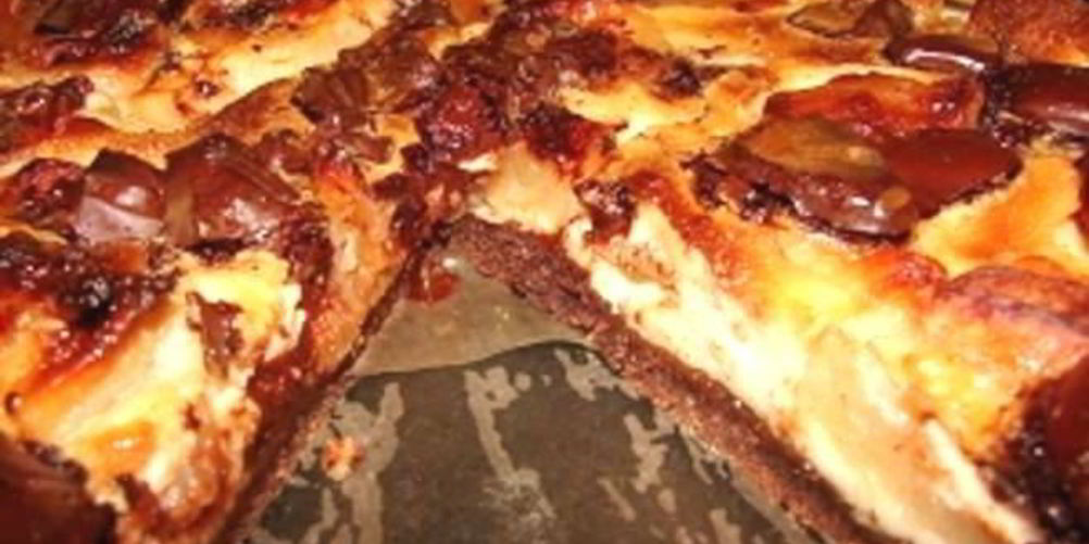 Как приготовить шарлотку шоколадную с яблоками