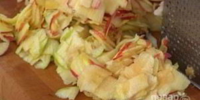 Рецепт яблочной шарлотки на сидре