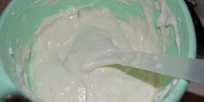 Рецепт яблочной шарлотки под двухцветным бисквитом